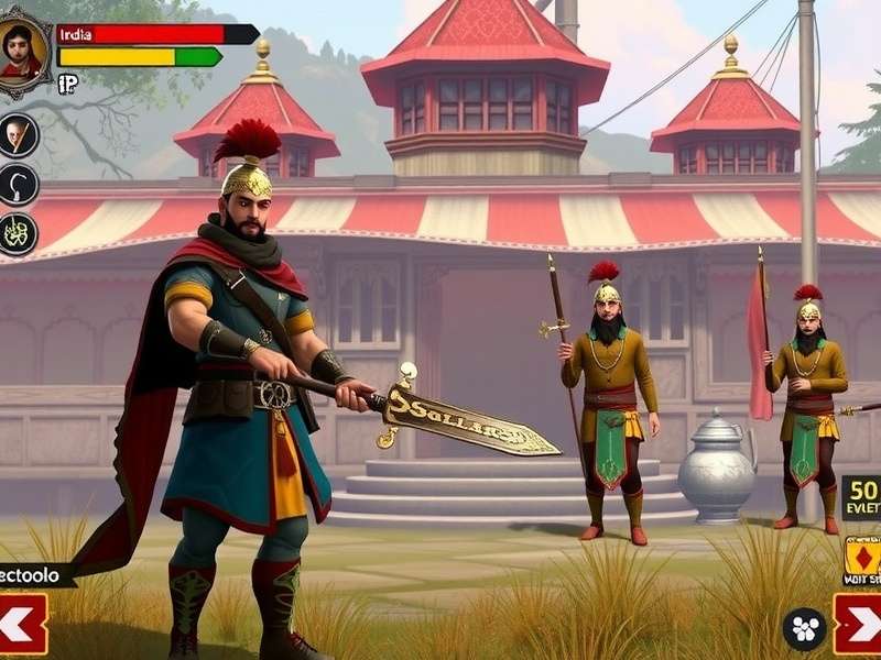 Sikkim Slayers gameplay screenshot showing character and environment